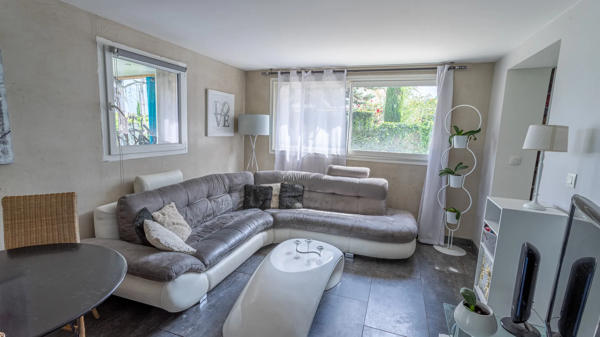 Vue panoramique drone du bien